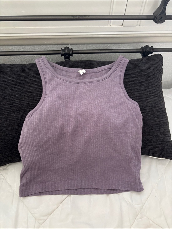 lululemon athletica Tops - lululemon athletica Ribbed Cropped Tank - Lilac